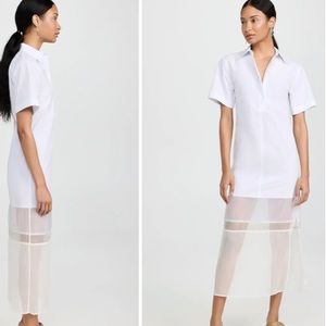 Helmut Lang Shirt Dress Org. $450
